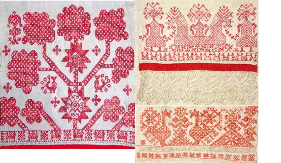 Традиционная вышивка вепсов