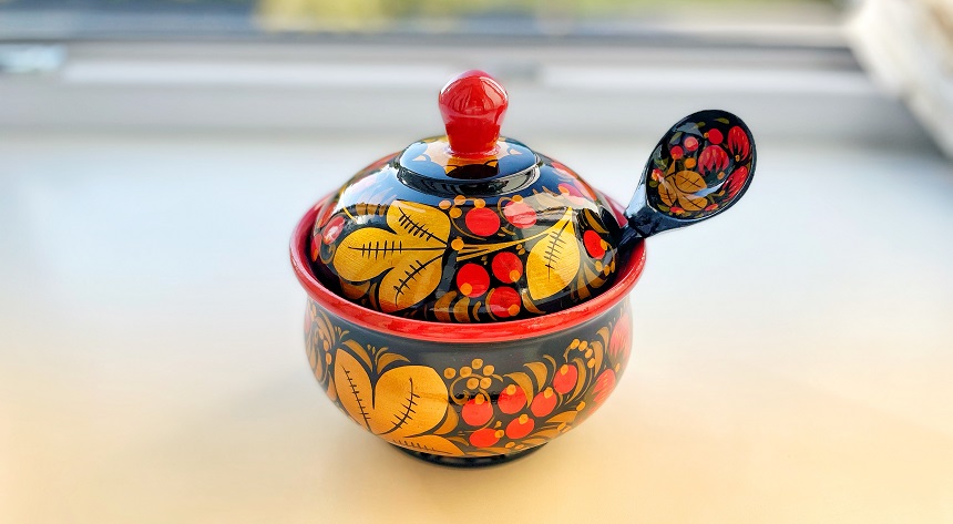 Гордость русского народа – Хохломская роспись