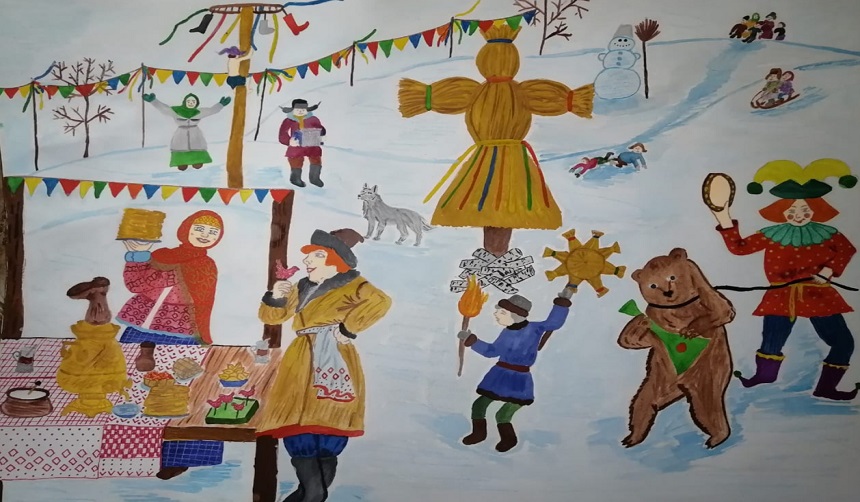 Веселая масленица