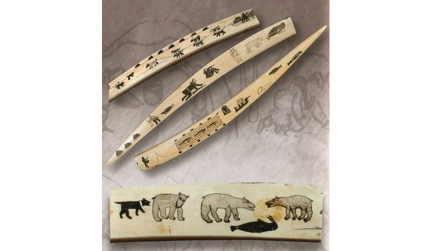 Чукотская резная кость